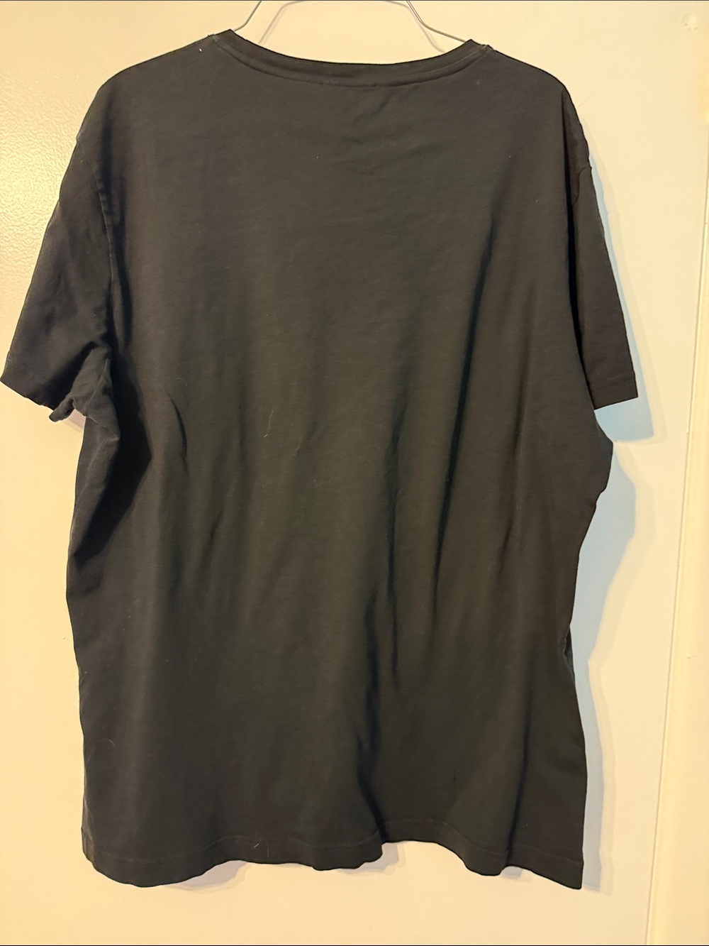 Versace Jeans Collection Black T-Shirt with Silver Medallion Logo size XL - Picture 3 of 4